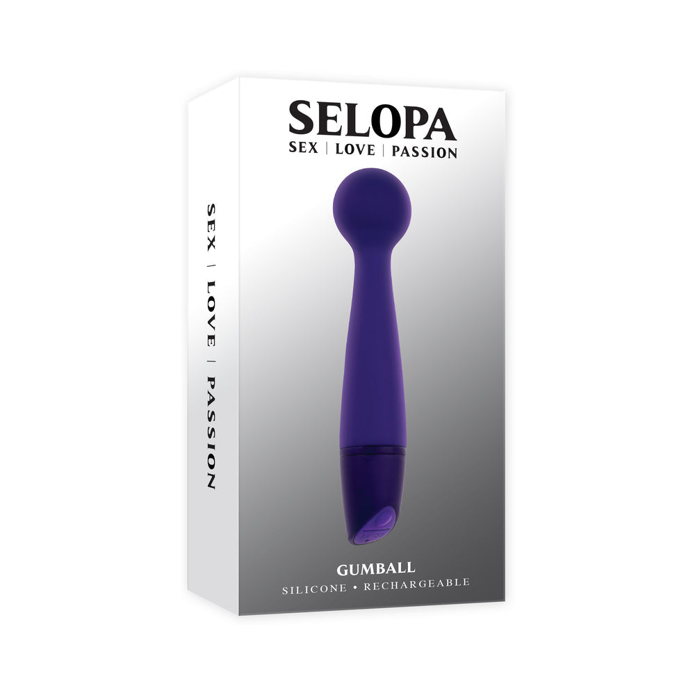 Selopa Gumball Rechargeabl Slim Wand Pu
